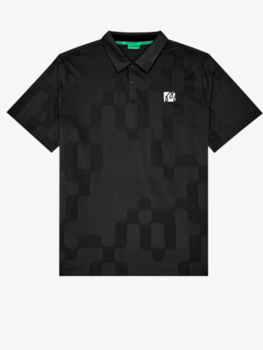 Malbon Performance Mesh Paneled Polo